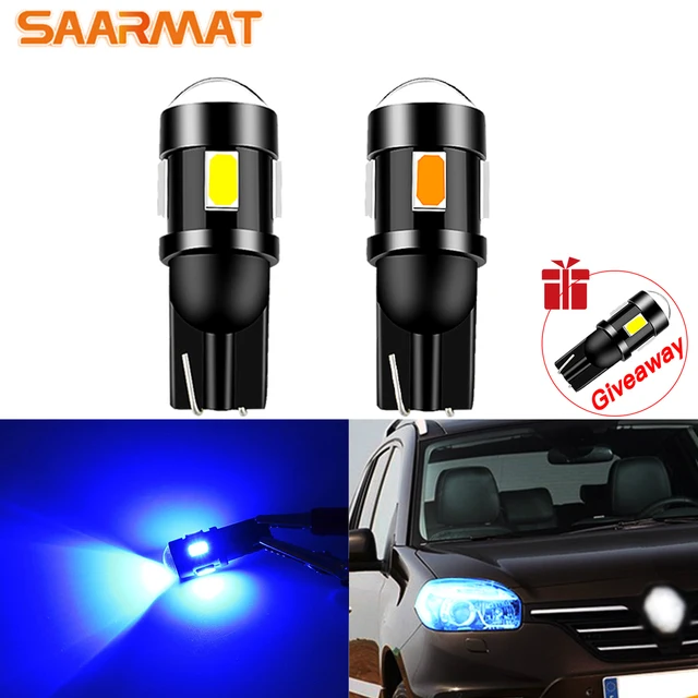 2pcs 6SMD Car Interior Bulb Reading Light for Renault Duster Megane 2 Subaru Forester Legacy Kia KX5 K2 K5