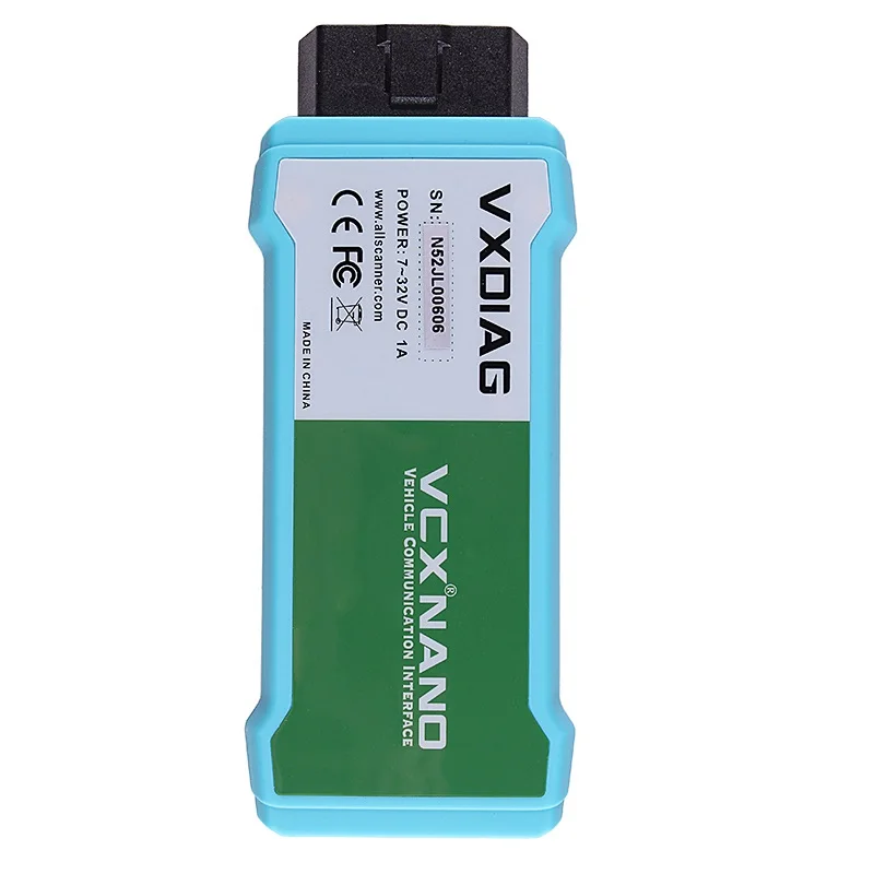 VXDIAG VCX NANO Wifi/USB версия SSD OBD2 диагностический инструмент сканер кодов