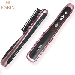 Hair Straightener Comb Hair Iron Heating Comb Professional Straightening Brush Hot Comb Curler Smoothing Brush Electric Comb