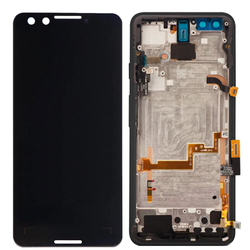 Оригинальный ЖК дисплей для Google Pixel 3 LCD с рамкой 5 дюймов AMOLED Pixel3 кодирующий