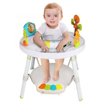 

Multi-Function Baby Play Table carpet Portable Baby Adjustable Toddler Chair With music Infant Dining Table toys for children