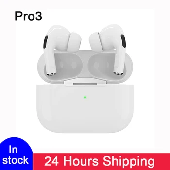 

Original Airpodding Pro 3 Tws Wireless Bluetooth earphones Super Copy 8D bass Stereo Smart Sensor Touch Earbuds pk i90000 i30