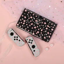 

pawdiary Switch OLED case glitter case sakura Switch OLED case switch oled case cat dog switch oled tpu case oled switch