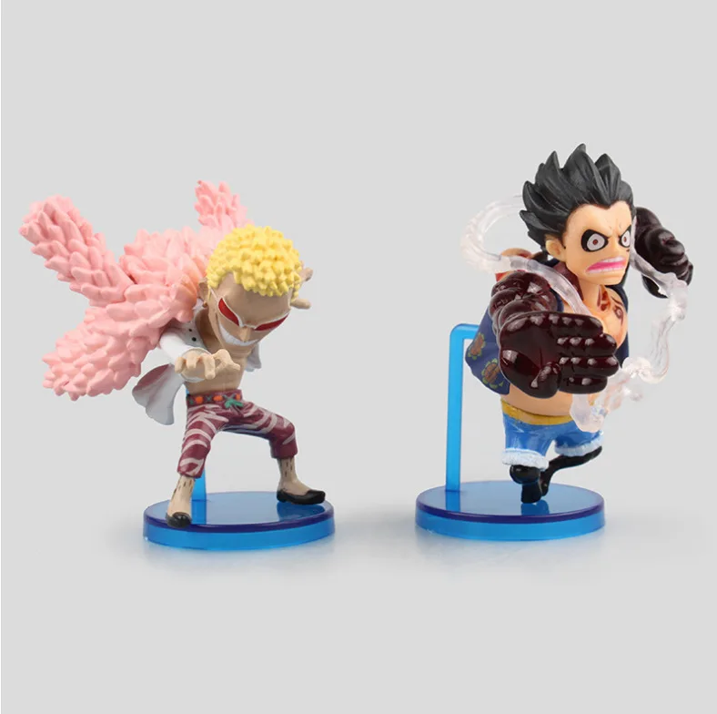 

Cute One Piece WCF Fight 4 File Luffy Cute 6-Piece Capsule Toy Doll Ornaments Garage Kit
