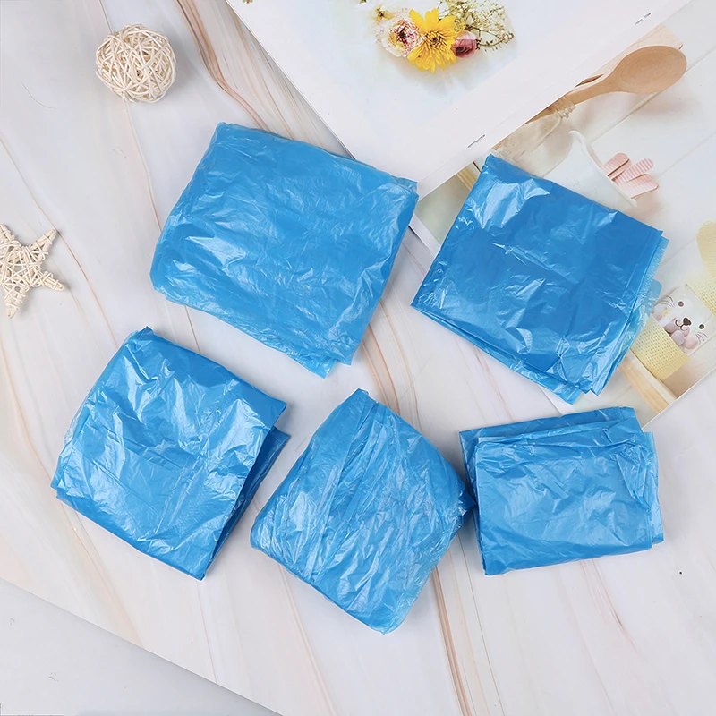 5 Pairs High-Top Anti-Slip Rainproof Shoe Covers Durable Waterproof Thick Plastic Disposable Rain Shoe Covers High Quality shoe covers