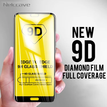 

100Pcs 9D Curved Full Coverage Tempered Glass For Huawei P40 Lite E P30 P20 Pro P20 Lite 2019 P10 Plus P9 Screen Protector Film