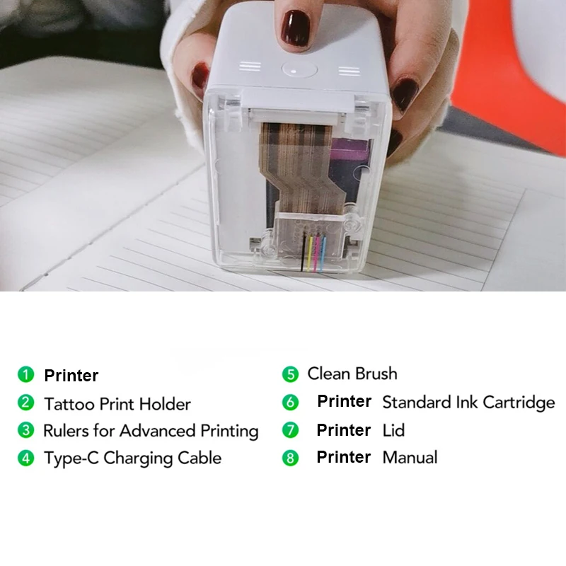 mini printer cube