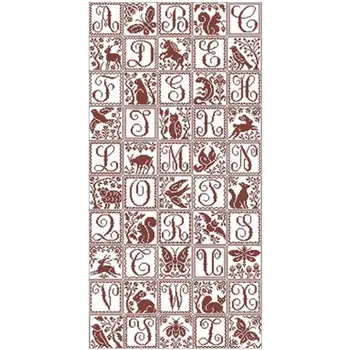

11/14/16/18/22/25/28ct Small animal letters ABC patterns Counted Cross Stitch Cross Stitch Kits Embroidery Needlework Sets