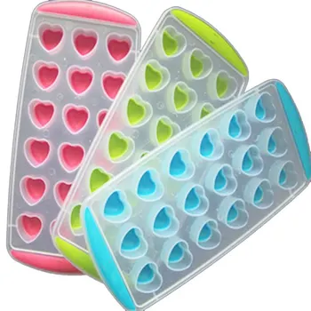 

Ice Cube Maker Ice-cream Tools Heart Star Random Color DIY Kitchen Ice Cube Molds PP Fruits Pattern Moulds Cake Tools #1#1