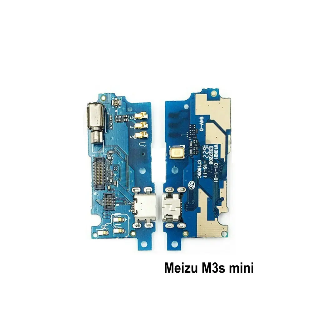 Микрофонный модуль+ зарядка через usb Нижняя плата Flex кабель соединительные детали для MEIZU M1 M2 M3 M3s M5 M5s M6 мини Замена