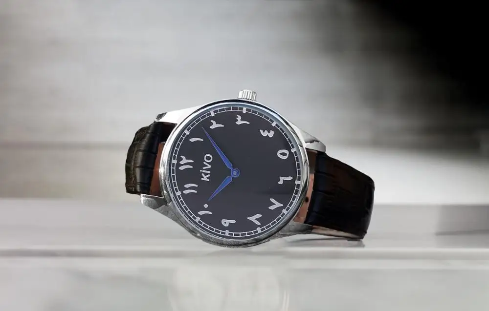 

Men Arabic Watches 3D Design Arabian Numbers Dial Face