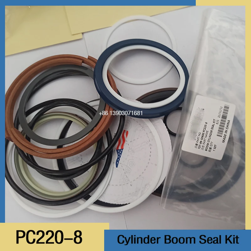 

PC220-8 Boom Cylinder Seal Kit PC220-8 Hydraulic Cylinder Repair Kits 707-98-46280 For Komatsu