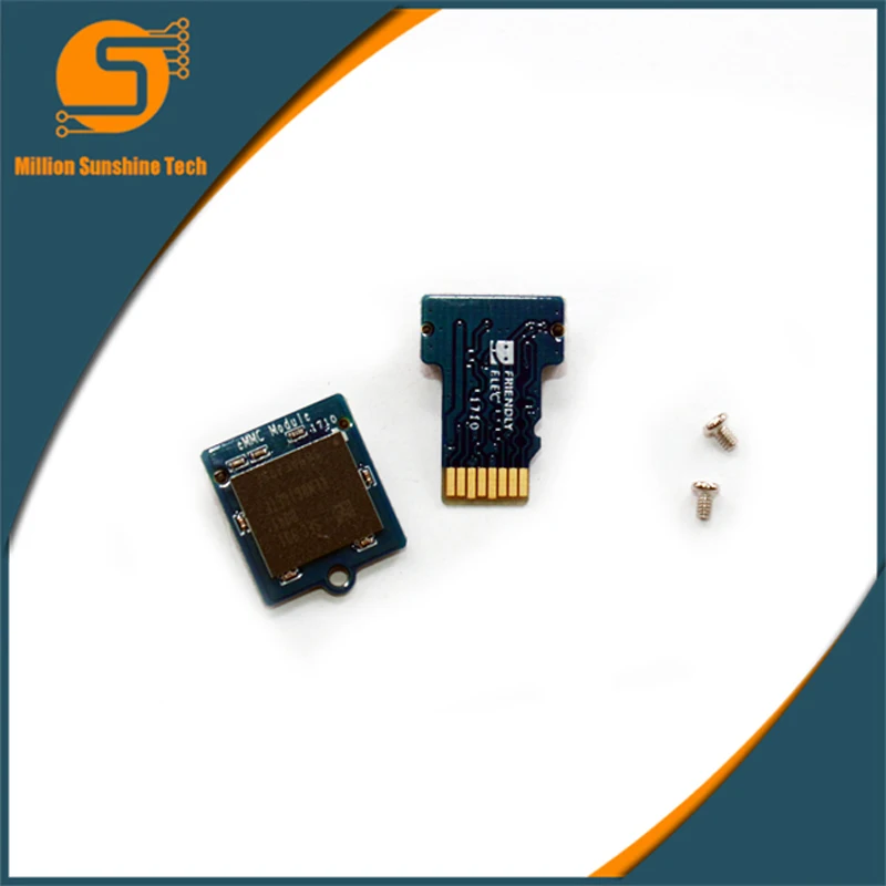 EMMC модуль 8 ГБ с microSD turn eMMC адаптер