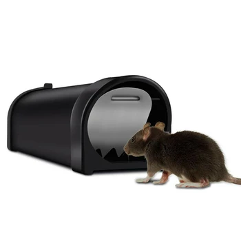 

Reusable Rat Trap Catching Mice Mouse Mousetrap Rodent Trap-Easy Catcher Home Garden Supplies 27x6.5x6.5cm TB Sale