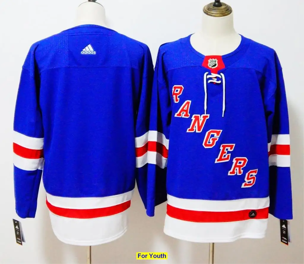 Детский Молодежный Нью-Йорк артеми Panarin Henrik Lundqvist Mika Zibanejad коврики Zuccarello Ryan McDonagh трикотажные изделия - Цвет: as photo