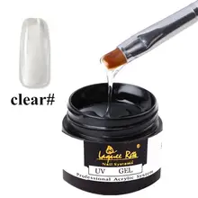 Полимерный гель для наращивания ногтей, кристаллический Желейный камуфляж, УФ-лампа для наращивания 30 г, сахарный цвет, УФ-лампа для наращивания ногтей