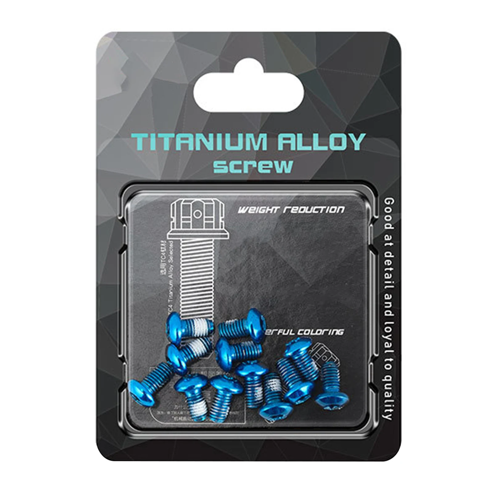 12 шт./корт. Велосипедный дисковый винт T25 Torx m5x10 мм Colorfu MTB дорожный велосипед