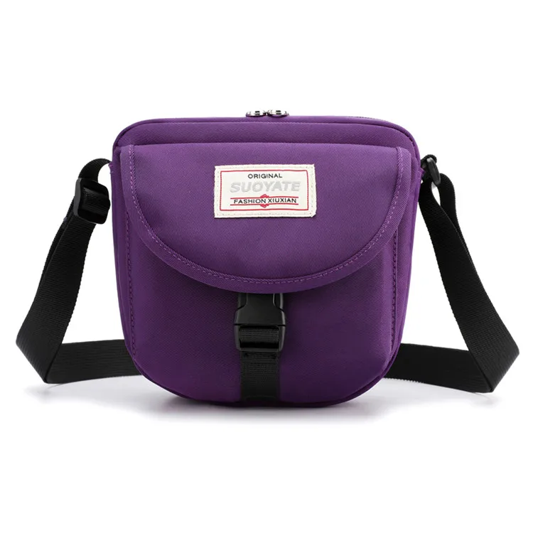 Purple Модные женские мини-сумки через плечо, сумки через плечо, женские маленькие сумки, оксфорды, милые сумочки для телефона - Цвет: Purple