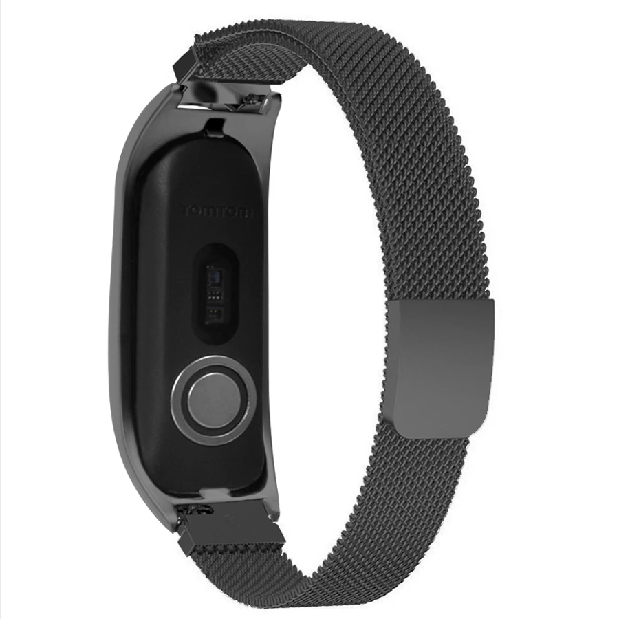 Металлический Миланский магнитный браслет сменный ремешок для Tomtom Touch браслеты