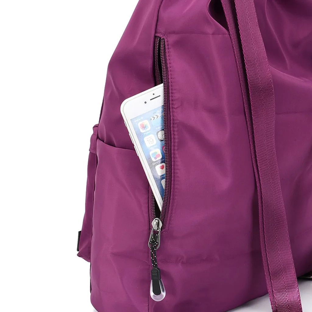 Пляжная сумка для занятий фитнесом, спортивная сумка с карманом, унисекс, рюкзак мешок с кулиской, женский рюкзак, модные сумки