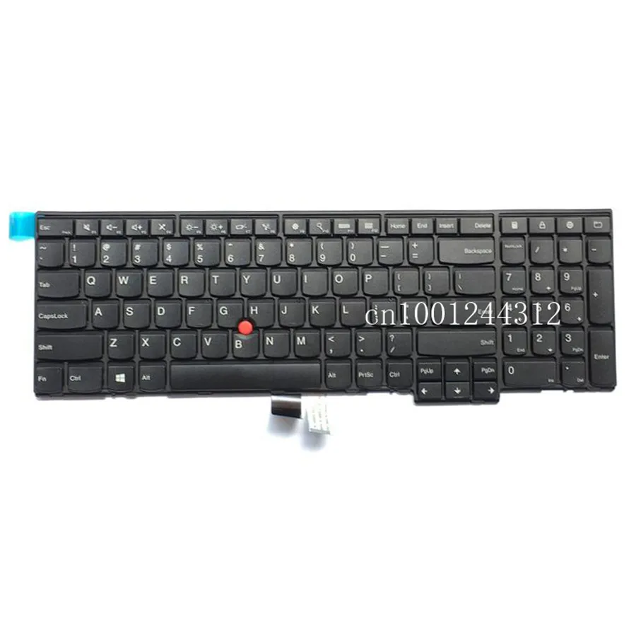 Для ноутбука lenovo Thinkpad E531 L540 E540 W540 W541 T550 T540 T540P американская, с задней подсветкой клавиатуры