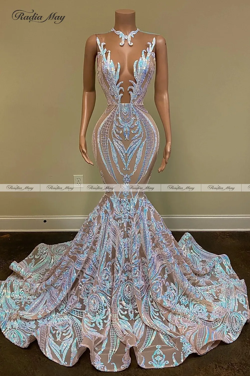 turquoise glitter dress