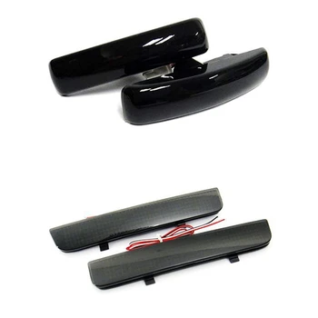 

2X LED Side Indicator Marker Light for LR Freelander 2 Discovery 3 4 RR Sport & 2x Rear Bumper Reflector Brake Light