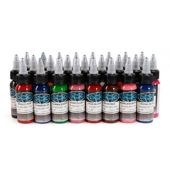 

16 Colors Tattoo Ink Set 1oz Pigment Kit for Tatoo Permanent Makeup Ink for Body Painting Tattoo Tattoo & Art Pigment Art tool