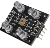 1/3/5/10 шт TCS3200 Цвет Сенсор распознавание цвета модуль для Arduino DIY модуль постоянного тока 3-5V Вход адаптер