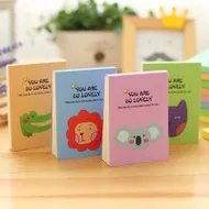 Creative Adorkable Small Yellow Chicken Mini Cute Grunt Chicken Message Notes Sticky Notes Removable Self-stick Notes Notebook A