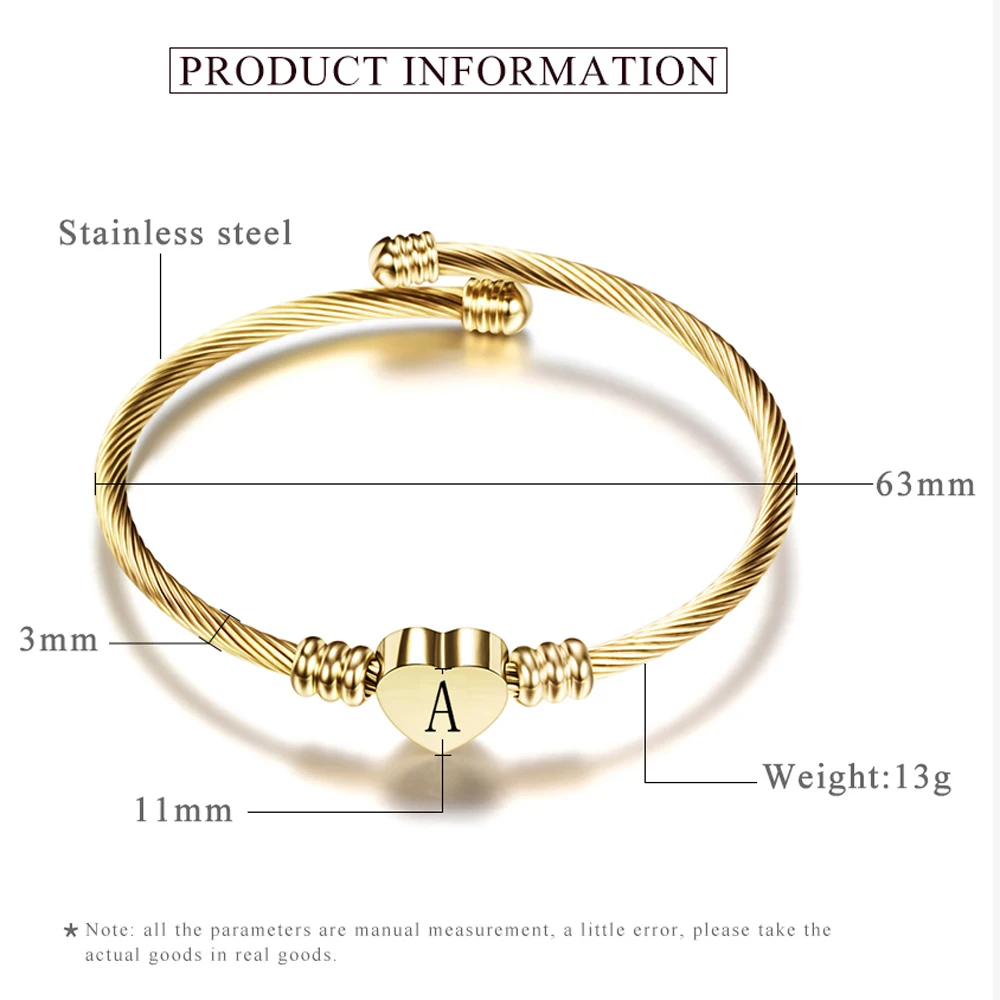 Women Chain Stainless Steel Initials Bracelet Coloured Round Shell Initial Letter  a to Z Jewellery Alphabet Charm Bracelets - China Letter Initials Round  Bracelets and Letter Bracelets price