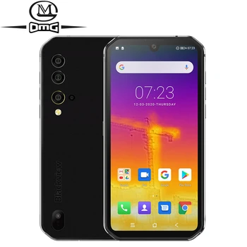 Перейти на Алиэкспресс и купить Blackview BV9900 Pro NFC 8 Гб 128 ГБ термальная камера мобильный телефон Helio P90 Восьмиядерный 4G Прочный смартфон 48MP Quad задняя камера