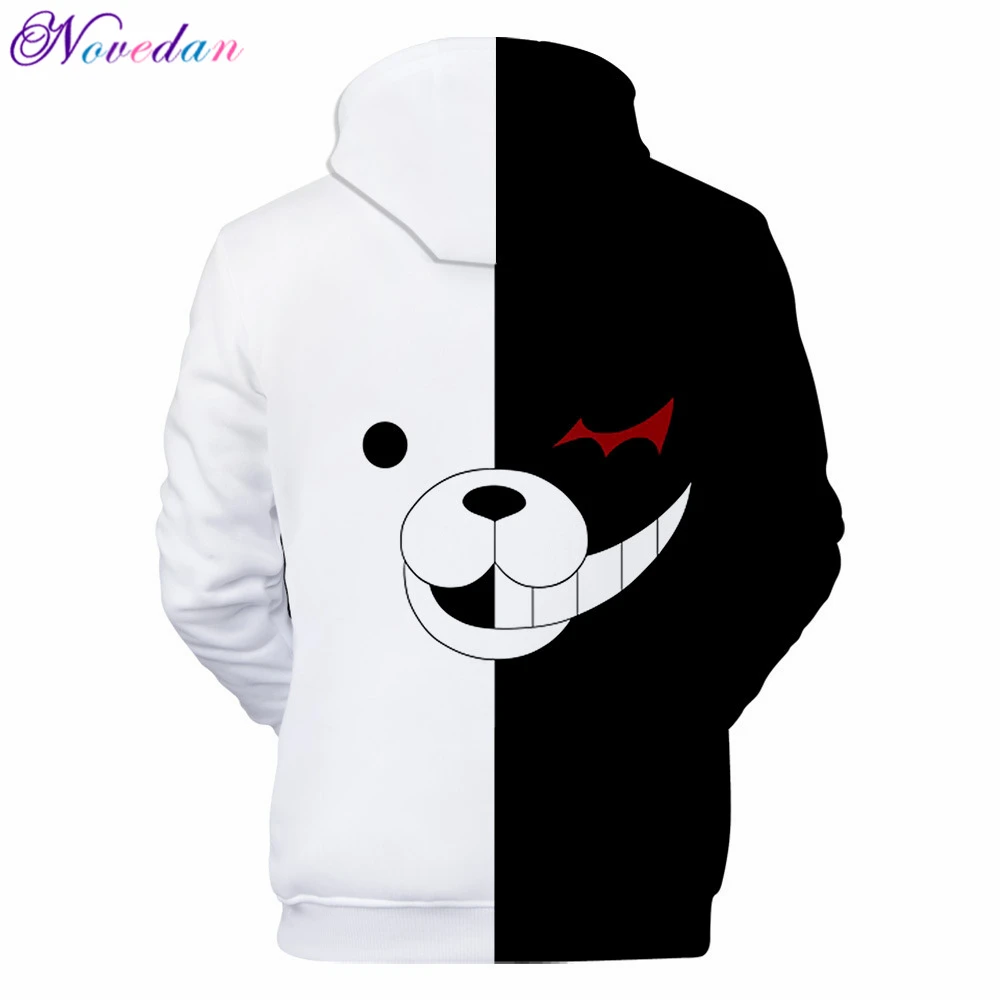 Novedan Anime Danganronpa Monokuma Cosplay Costume Unisex Hoodie Sweatshirt Hooded Black White Bear Long Sleeve Daily Casual Coat Jacket -Zentai shop online H79d4336fa8534beb8f0b2564cfc36c88v.jpg