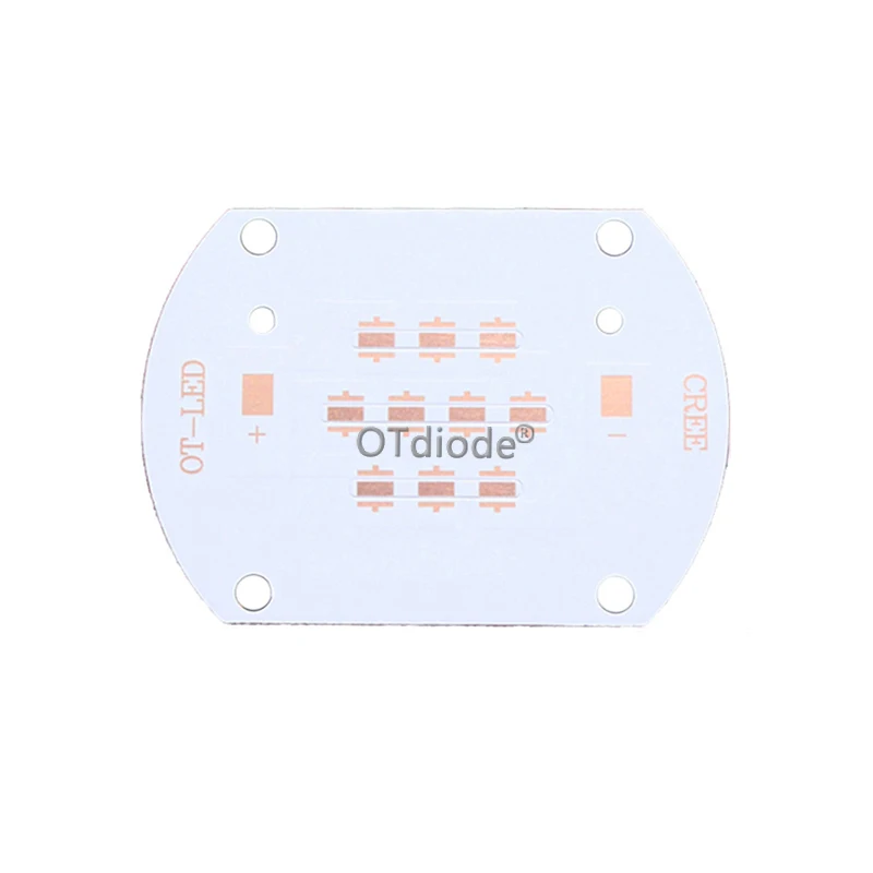 Cree xpe xpg xte 3535 медная печатная плата XML2 T6 XHP50-5050 серии Led радиатор Тепловая разделительная лампа лаза может использоваться для 10 Вт-100 Вт