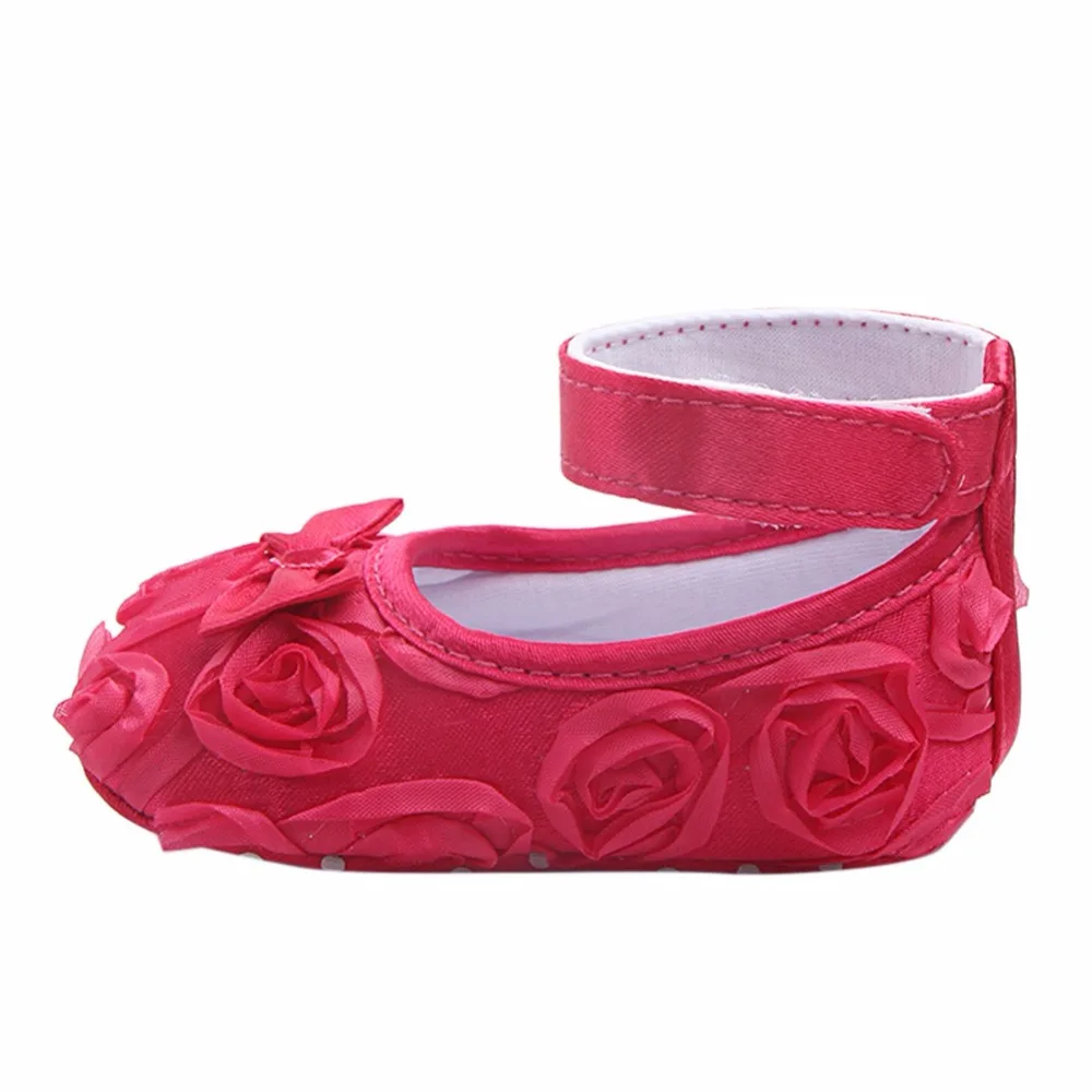 Обувь для маленьких девочек; первые ходунки; нескользящая хлопковая обувь для малышей; Infantborn Prewalker
