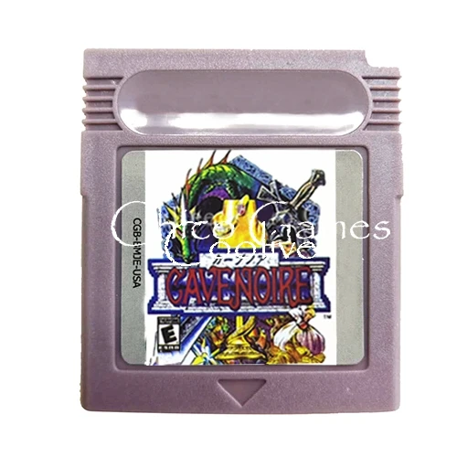 

Cave Noire Video Game Memory Accessories Cartridge Card for 16 Bit Console