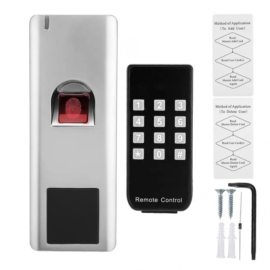 Биометрический контроль доступа по отпечатку пальца RFID 125 кГц Wiegand 26 IP66