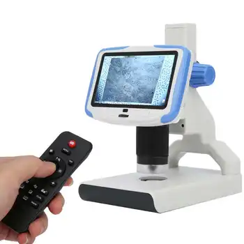 

tijeras scissors Digital Microscope with 5inch Large Screen Display Adjustable Stand AD205 200X DC 5V Hand Tools tesoura