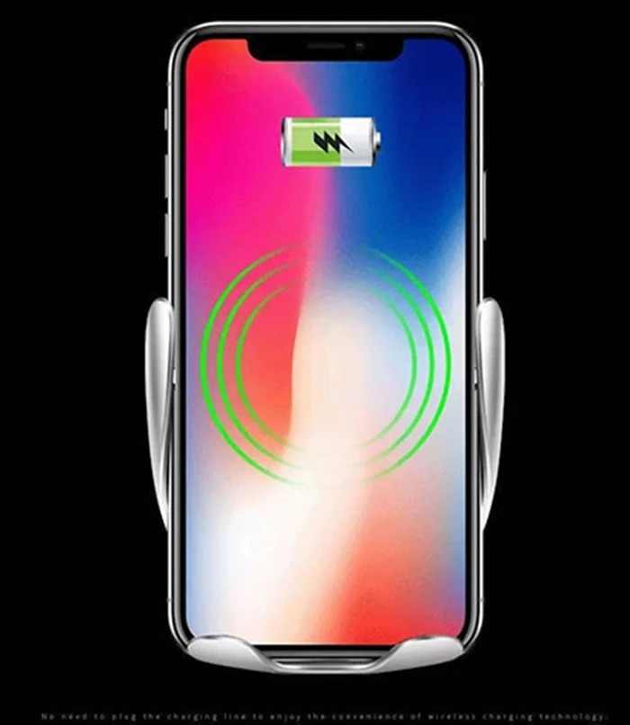 New Intelligent Full-automatic Vehicle-borne Wireless Infrared Induction Vehicle Wireless USB Mobile Charger Automotive Parts Charging Equipment