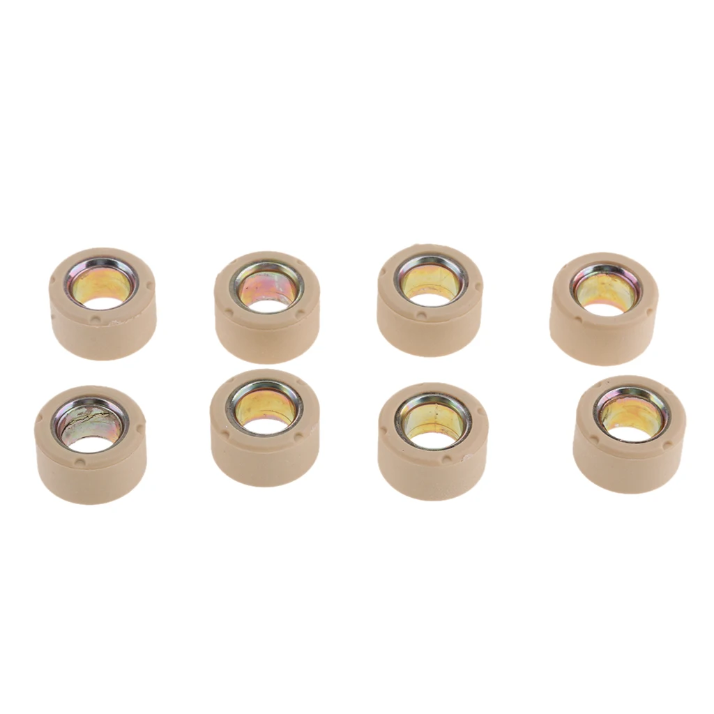 8 Pieces Performance Racing 20x12mm Variator Roller Weights 12.8 gram for Yamaha LH250 YP250