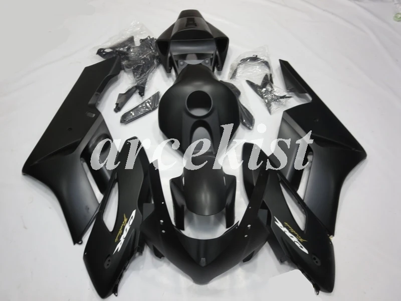 4 подарки литья под давлением ABS полный обтекатель комплект Подходит для Honda CBR1000RR cbr1000 04 05 2004 2005 набор кузова черный матовый