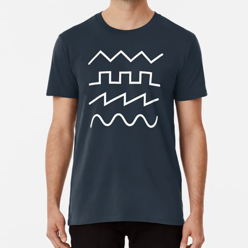 Synthétiseur forme donde Waveform T-Shirt 
