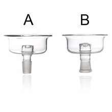 1 шт. большая стеклянная глубокая чаша с ароматом Мужской Женский Разъем большой стеклянный держатель для угля для кальяна головка для кальяна наргиле курительные части