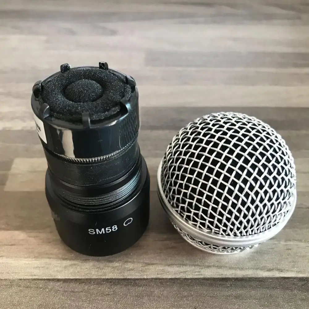 Сменный картридж Капсульная головка микрофона для Shure SM58 SM58S SM58LC BETA58 BETA58A BETA PGX24 SLX24