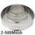 40 Mesh Stainless Steel Sieve - Round Lab/Kitchen Sifter For Flour, Powder, Soil Sifting (304 SS)