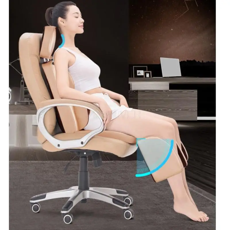 Multi-functional household massage chair cushion body back waist massager massage cushion for leaning on of electric heating