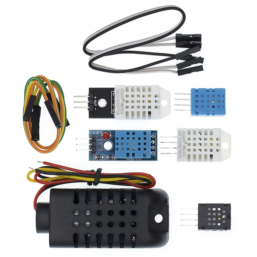 

DHT22/ AM2302/ DHT11/ AM2320 Digital Temperature Humidity Sensor Module Board Ultra-low Power High Precision 4pin