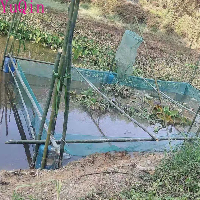 Thicken Aquaculture grow Net Case Lobster Crab Monopterus Albus Anti-escape Breeding Net Customization Size Available aquaculture cage