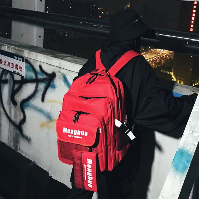Casual large Capacity male Backpack for Teenage Girls Boys High school bag Men Bagpack big Nylon Rucksack Back Pack Women