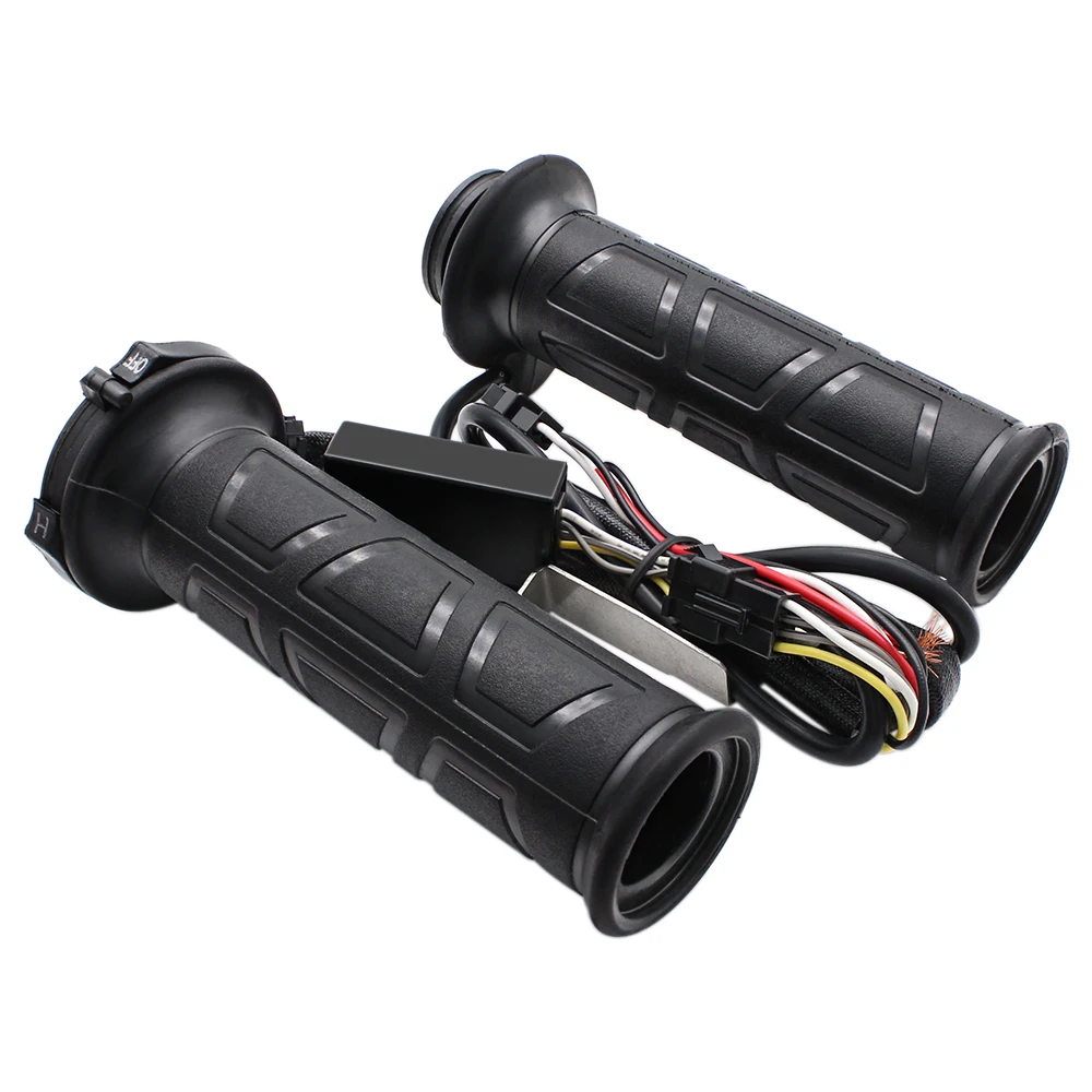Electric Motorcycle Grips Warmers Handlebar Heated Hand Grips